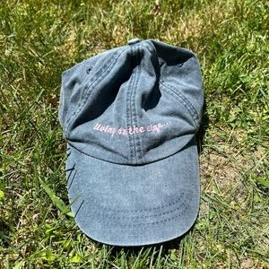 Living on the edge baseball hat